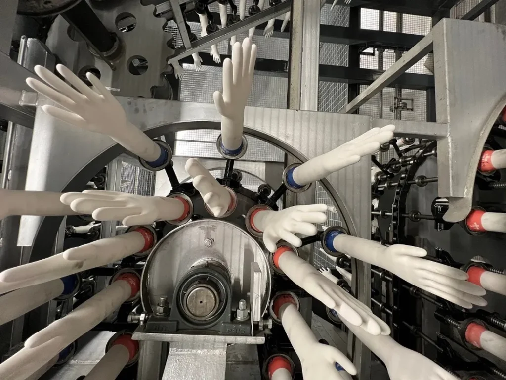 Étude de production de gants en nitrile