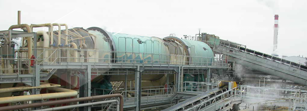 Vue panoramique du site de production de sucre IPSB